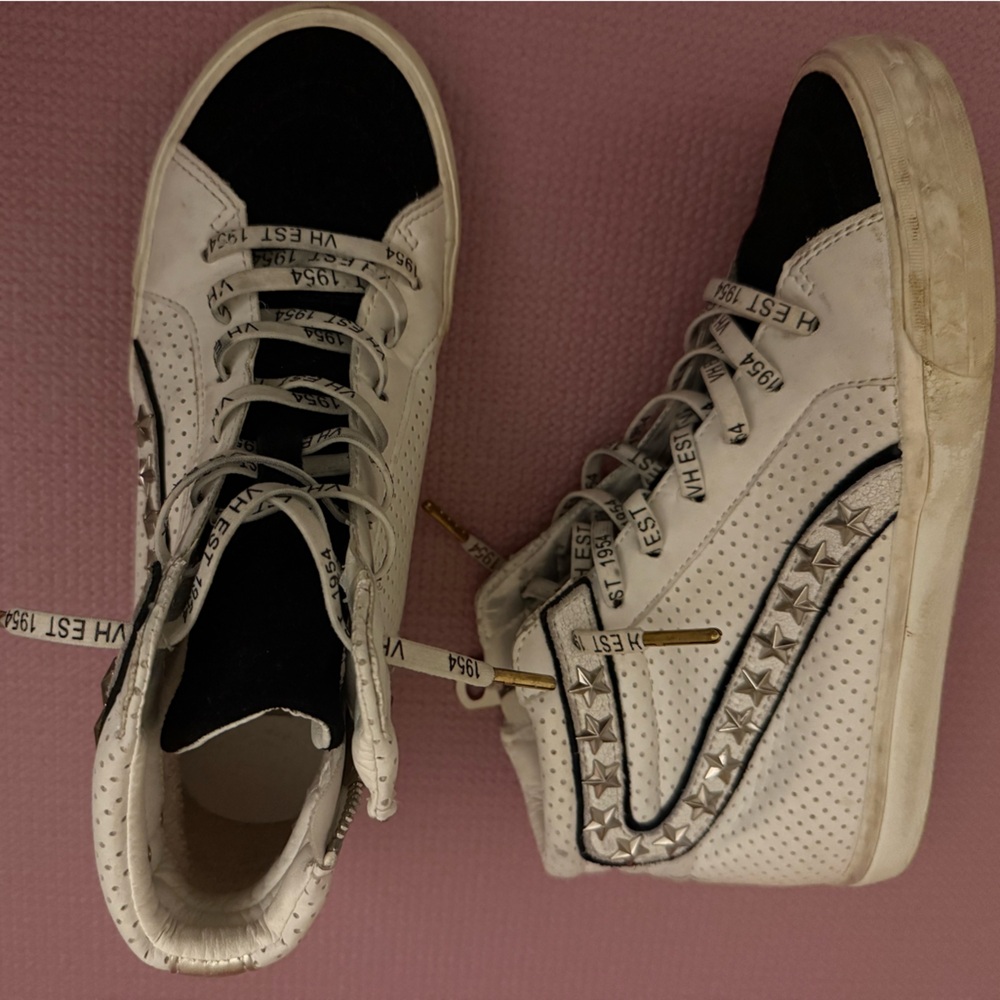 Vintage Havana Gadol High Black Sneakers in Size 7.5